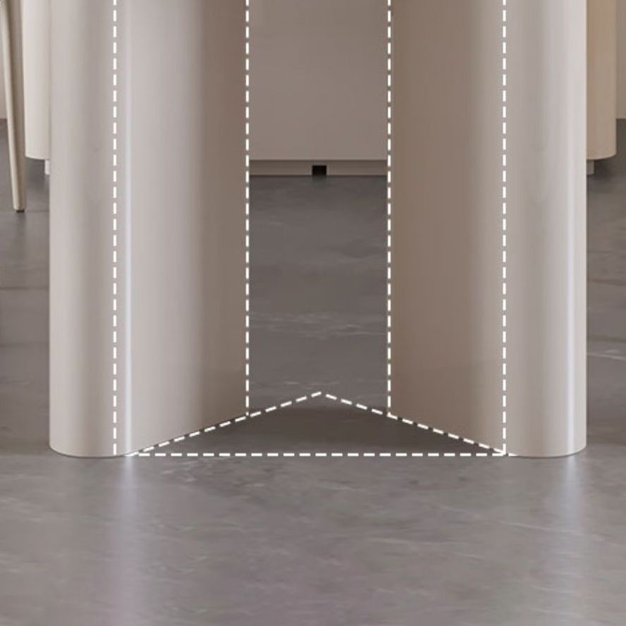 Double Pedestal Table Extendable Dining Table for Kitchen Dining Room Clearhalo 'Dining Tables & Seating' 'Dining Tables' 'dining_table' 'furn' 'furn_dining_table' 'Furniture' 'Kitchen & Dining Furniture' 1200x1200_90e72403-c12b-484f-ae37-7ae289a84001