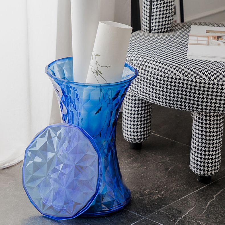 Contemporary 19" Tall Side End Table Plastic Round Side End Table Clearhalo 'Coffee & Accent Tables' 'End & Side Tables' 'end_side_tables' 'furn' 'furn_end_side_tables' 'Furniture' 'Living Room Furniture' 1200x1200_90e91faf-d774-41bd-bb49-c2a3daaa5dd4