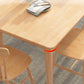 Rubber Wood Solid Wood Dining Table Set 1/2/5/7 Pieces Dining Set for Kitchen