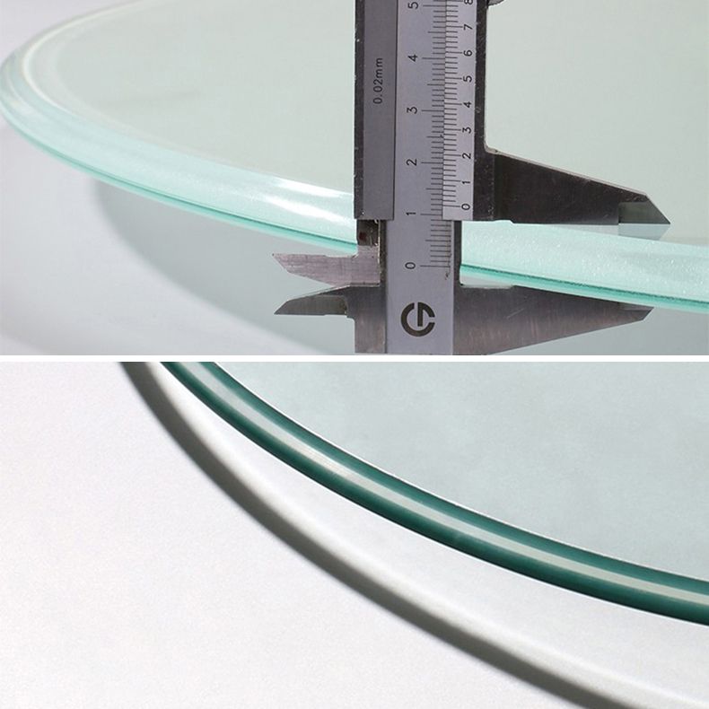 Round Transparent Dining Table Pine Glass Table Modern Style with Pedestal Clearhalo ' dining_table' 'Dining Tables & Seating' 'Dining Tables' 'furn' 'furn_dining_table' 'Furniture' 'furniture_dining_table' 'Kitchen & Dining Furniture' 'kitchen&dining_furn' 'kitchen' 'kitchen_dining_table' 1200x1200_90ebee01-0c93-43e1-8038-98ddef1480cd