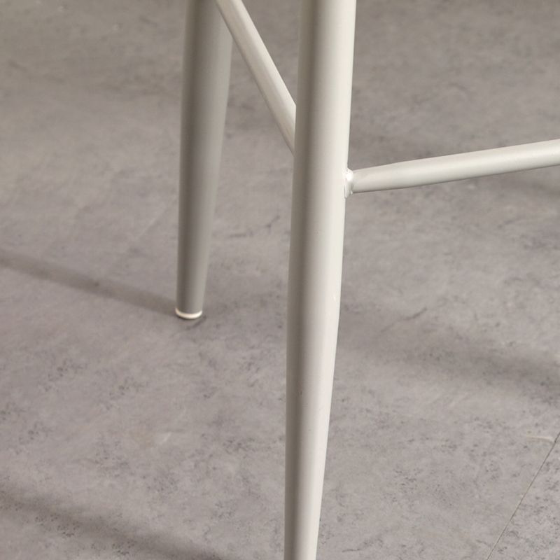 Industrial Style Bar-stool PP Seat Metal Legs Stool for Kitchen Bar Clearhalo 'Bar Furniture' 'Bar Stools' 'bar_stools' 'furn' 'furn_bar_stools' 'furniture_bar_stools' 'Kitchen & Dining Furniture' 'kitchen&dining_furn' 'kitchen' 'kitchen_furn' Furniture' 1200x1200_90ed861e-9e4c-4cc4-8d17-887469587c70