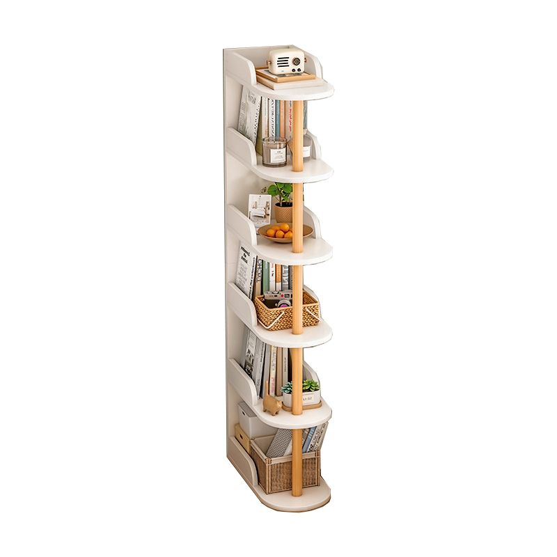 Engineered Wood Bookcase Standard Contemporary Bookshelf with Shelves Clearhalo 'Bookcases' 'furn' 'furn_bookcases' 'Furniture' 'Office Furniture' 1200x1200_90ed9ab5-b42f-4c1b-bad3-19c37ca21278