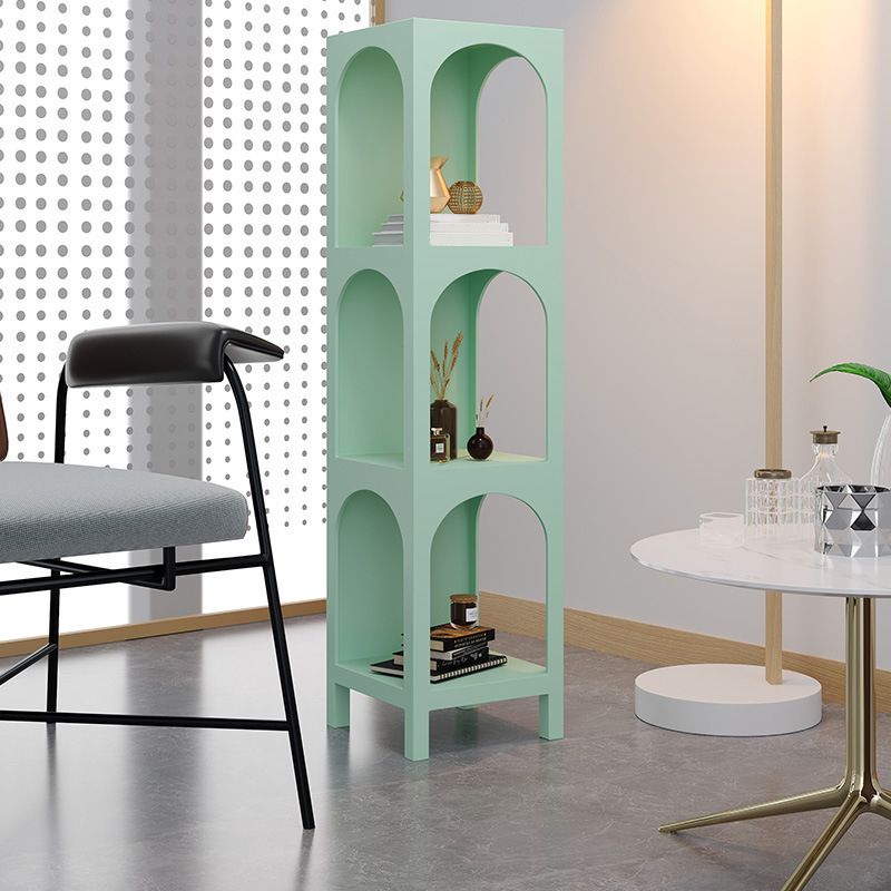 13.78 "W Scandinave antique finis final étagère bibliothèque en métal étagère avec étagères