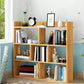 Open Wooden Bookcase Modern Home Living Room Lattice Bookshelf