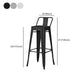 Industrial Style Metal Bar-stool Square Seat Counter Stool for Kitchen Bar Clearhalo 'Bar Furniture' 'Bar Stools' 'bar_stools' 'furn' 'furn_bar_stools' 'furniture_bar_stools' 'Kitchen & Dining Furniture' 'kitchen&dining_furn' 'kitchen' 'kitchen_furn' Furniture' 1200x1200_90ef711d-ebfc-455b-a84a-2cc5bef79154