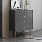 Baúl de lencería de madera vertical con 5 cajones, baúl de almacenamiento moderno para dormitorio