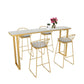 Marble Top Bar Table Rectangle Contemporary Style Pub Table for Cafe Clearhalo 'Bar Furniture' 'Bar Tables' 'bar_tables' 'furn' 'furn_bar_tables' 'Furniture' 'Kitchen & Dining Furniture' 1200x1200_90f09ec1-c023-4553-ba2c-2e553c8d66ab