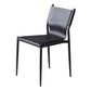 Industrial Style Leather Dining Chairs Solid Back Armless Dining Side Chairs (Set of 2) Clearhalo ' kitchen&dining_furn' 'Dining Chairs' 'Dining Tables & Seating' 'dining_chair' 'furn' 'furn_dining_chair' 'Furniture' 'furniture_dining_chair' 'Kitchen & Dining Furniture' 'kitchen' 1200x1200_90f14fb8-9b26-4eed-905b-d0bf03b66501