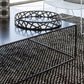 Mid-Century Modern Iron Square Coffee Table with Frame Base Coffee Table Clearhalo 'Coffee & Accent Tables' 'Coffee Tables' 'coffee_tables' 'furn' 'furn_coffee_tables' 'Furniture' 'Living Room Furniture' 1200x1200_90f7d847-ad73-4866-b030-f1015cf8fd2a