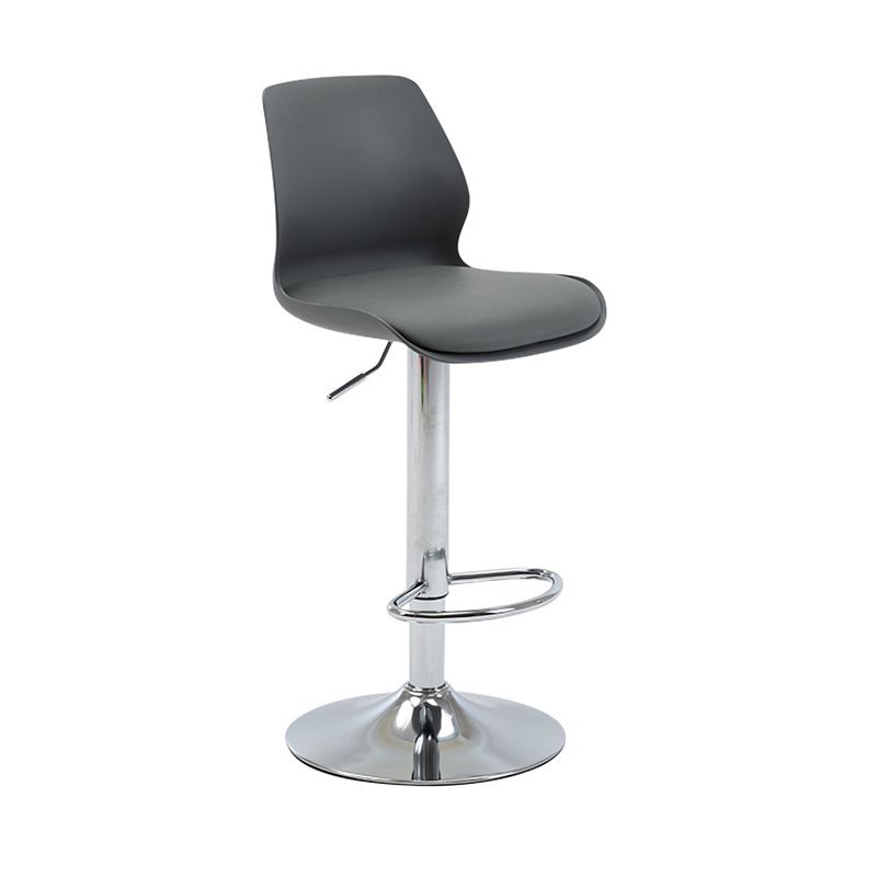 Adjustable Height Silver Counter Stools Swivel Scandinavian Metal Bar Stools (Set of 4) Clearhalo 'Bar Furniture' 'Bar Stools' 'bar_stools' 'furn' 'furn_bar_stools' 'furniture_bar_stools' 'Kitchen & Dining Furniture' 'kitchen&dining_furn' 'kitchen' 'kitchen_furn' Furniture' 1200x1200_90f87ede-7029-46d3-98a9-e182ecf90070
