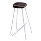 Industrial Bar and Counter Stool Solid Wood Stool with White Base Clearhalo 'Bar Furniture' 'Bar Stools' 'bar_stools' 'furn' 'furn_bar_stools' 'Furniture' 'furniture_bar_stools' 'Kitchen & Dining Furniture' 1200x1200_90faecc8-4bbc-46d3-aacf-bc77cf0d6394
