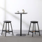 Industrial Style Bar Table Wood and Metal Pub Table- 41"H X 24"W Clearhalo 'Bar Furniture' 'Bar Tables' 'bar_tables' 'furn' 'furn_bar_tables' 'Furniture' 'furniture_bar_tables' 'Kitchen & Dining Furniture' 'kitchen&dining_furn' 'kitchen' 1200x1200_90fb790d-1802-48a3-bbc4-782d41c9e566