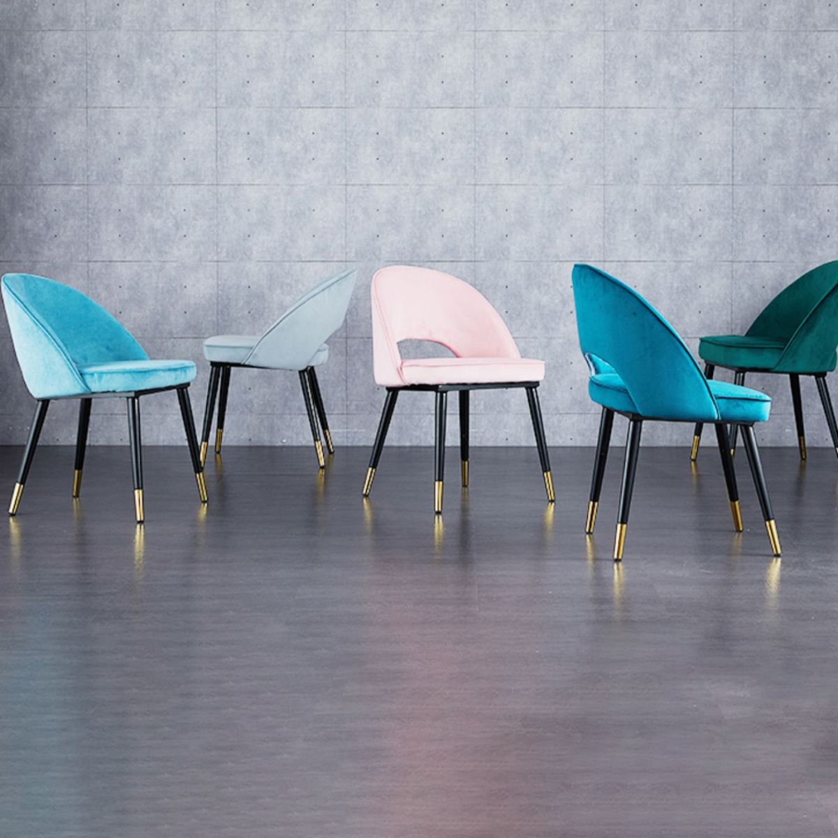 Contemporary Indoor Dining Chair Open Back Side Chair for Brasserie Clearhalo ' kitchen&dining_furn' 'Dining Chairs' 'Dining Tables & Seating' 'dining_chair' 'furn' 'furn_dining_chair' 'Furniture' 'furniture_dining_chair' 'Kitchen & Dining Furniture' 'kitchen' 1200x1200_90fd6a24-16f7-42cd-a43b-11fb0d7d8153