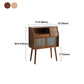 Minimalism Wood Cupboard Glass Doors Kitchen Sideboard for Living Room Clearhalo 'buffet_sideboard' 'Buffets & Sideboards' 'furn' 'furn_buffet_sideboard' 'Furniture' 'furniture_buffet_sideboard' 'Kitchen & Dining Furniture' 1200x1200_90ff8ffa-e8d3-468b-a5da-a2a9fd79531d