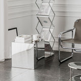 Square Plastic End Table Set Mirrored Block Side Table for Bedside Clearhalo 'Coffee & Accent Tables' 'End & Side Tables' 'end_side_tables' 'furn' 'furn_end_side_tables' 'Furniture' 'Living Room Furniture' 1200x1200_910cf42e-56bc-4b0b-bf54-668a3cb34592