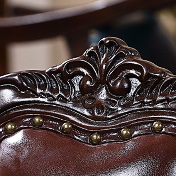 Victoria Style Rubberwood Chairs Open Back Side Kitchen Chairs Set Clearhalo ' kitchen&dining_furn' 'Dining Chairs' 'Dining Tables & Seating' 'dining_chair' 'furn' 'furn_dining_chair' 'Furniture' 'furniture_dining_chair' 'Kitchen & Dining Furniture' 'kitchen' 1200x1200_910e6842-a286-4813-9098-6342fcc878f2