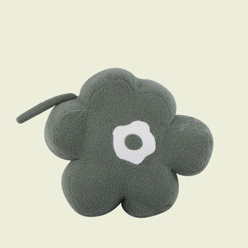 Contemporary Pouf Ottoman Velvet Upholstered Flower Shape Ottoman Clearhalo 'furn' 'furn_ottomans_poufs' 'Furniture' 'Living Room Furniture' 'Ottomans & Poufs' 'ottomans_poufs' 1200x1200_910eb358-cc42-4fa7-ad47-111bcb0a8c36