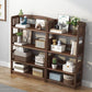 Standard Shelf Bookcase With Rectangular Shelves Wooden Bookshelf Clearhalo 'Bookcases' 'Furniture' 'furniture_bookcases' 'Office Furniture' 1200x1200_9110217d-0d00-431c-8afc-dda40c7b5141