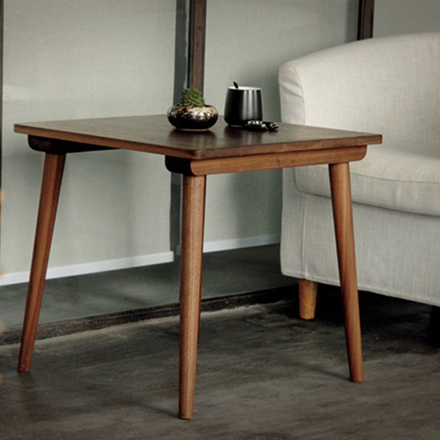 Square Solid Wood Brown Tone Dining Table Industrial 4 Legs Table for Dining Room Clearhalo ' dining_table' 'Dining Tables & Seating' 'Dining Tables' 'furn' 'furn_dining_table' 'Furniture' 'furniture_dining_table' 'Kitchen & Dining Furniture' 'kitchen&dining_furn' 'kitchen' 'kitchen_dining_table' 1200x1200_9110646f-e0a9-47ad-89b2-a992cd5b8212