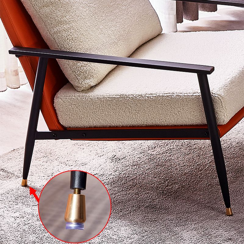 Chenille Arms Included Chair 32.28" Wide Armchairwith Pillow Back Clearhalo 'Accent Chairs' 'accent_chairs' 'Chairs & Seating' 'furn' 'furn_accent_chairs' 'Furniture' 'Living Room Furniture' 1200x1200_9111560e-6200-4750-bbaf-74c788caf9c1