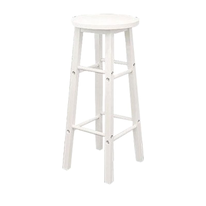 Industrial Wooden Counter Height Stools with Footrest Bar Stool Clearhalo 'Bar Furniture' 'Bar Stools' 'bar_stools' 'furn' 'furn_bar_stools' 'Furniture' 'Kitchen & Dining Furniture' 1200x1200_911352bb-7c10-43b2-84d1-58dbe094755e