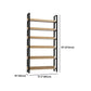 Vertical Industrial Etagere Bookshelf Steel Frame Solid Wood Shelf Bookshelf Clearhalo 'Bookcases' 'furn' 'furn_bookcases' 'Furniture' 'furniture_bookcases' 'kitchen' 'kitchen_bookcases' 'Living Room Furniture' 'Office Furniture' 1200x1200_91138cd8-e93d-4978-947a-ddbdd02576fb