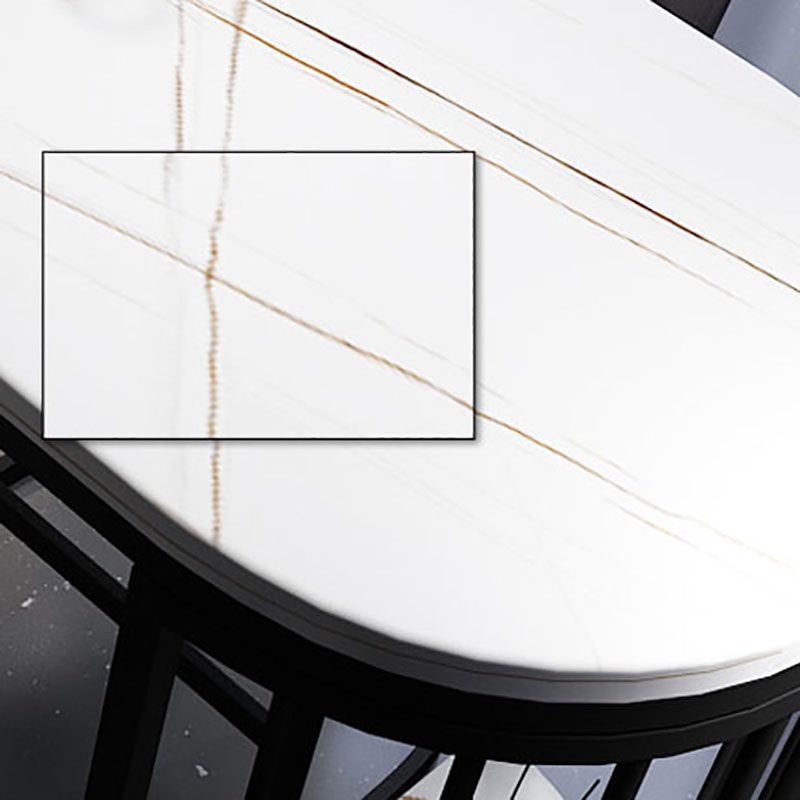 Industrial Stone Bar Dining Table Indoor Double Pedestal Bistro Table with Shelve Clearhalo 'Bar Furniture' 'Bar Tables' 'bar_tables' 'furn' 'furn_bar_tables' 'Furniture' 'furniture_bar_tables' 'Kitchen & Dining Furniture' 'kitchen&dining_furn' 'kitchen' 1200x1200_9115aec5-fc7a-48f7-b0f8-5614f5500d57