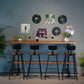 Industrial Bar Table Set 1/9 Pieces Counter Set with Black Base Clearhalo 'Bar Furniture' 'furn' 'furn_home_bar_bar_sets' 'Furniture' 'Home Bars & Bar Sets' 'home_bar_bar_sets' 'Kitchen & Dining Furniture' 1200x1200_9115d78c-fdd8-493c-b2fa-b337834af6f2