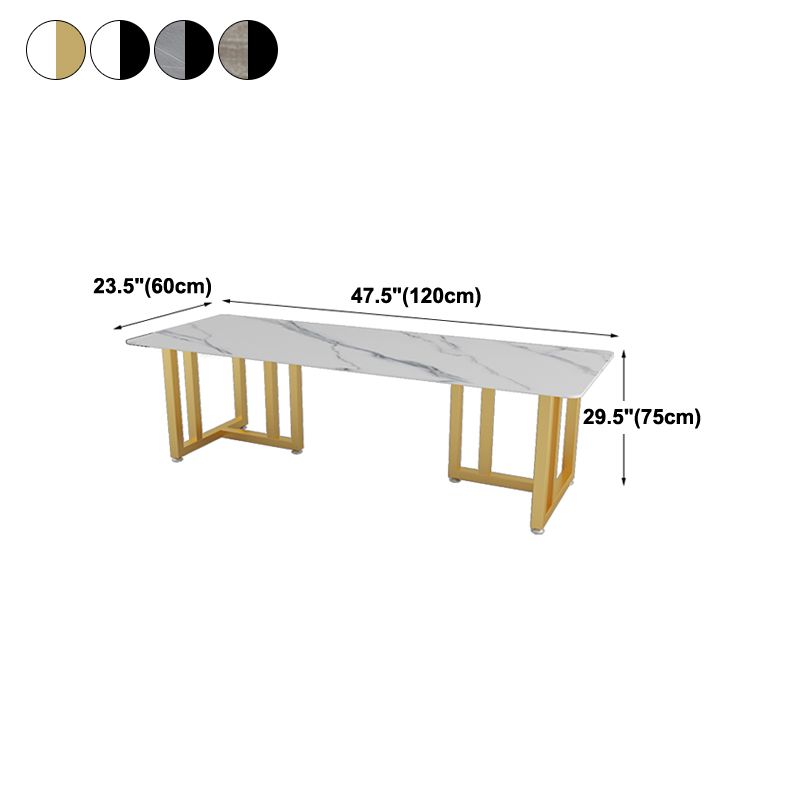 Office Study Table Curved Shaped Modern Sintered Stone Meeting Desk Clearhalo 'furn' 'furn_office_desk' 'Furniture' 'furniture_office_desk' 'Office Desks' 'Office Furniture' 'office_desk' 1200x1200_9117803f-9608-4c81-bc44-2919cc31d1e7
