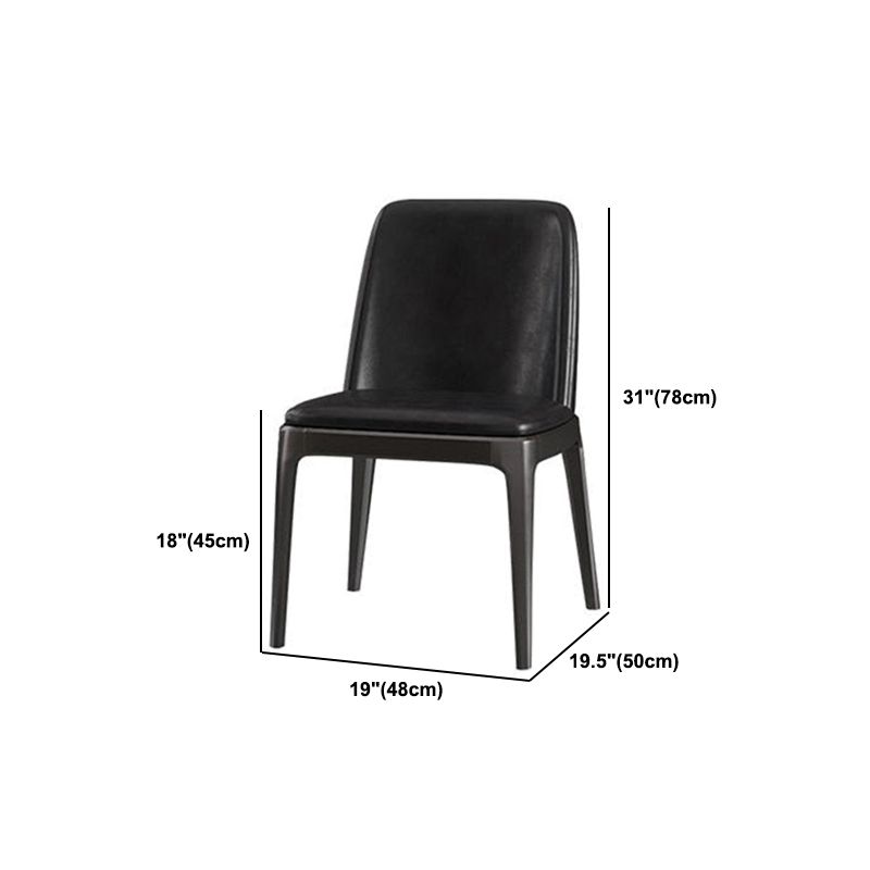 Designer 1/4/5/7 Pieces Dining Set Rectangular Double Pedestal Dinette Set with Stone Top Clearhalo 'Dining Room Sets' 'Dining Tables & Seating' 'dining_room_set' 'furn' 'furn_dining_room_set' 'Furniture' 'Kitchen & Dining Furniture' 1200x1200_91178aea-6103-47cc-b8ee-932485c3b3e5