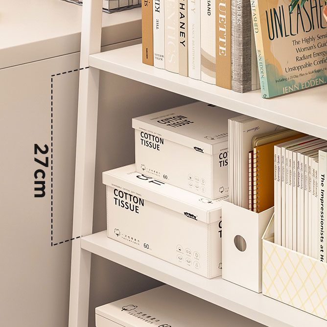 11.8 "W Metal Ladder étagère bibliothèque