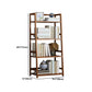 Contemporary Brown Bamboo Shelf Bookcase Open Bookcase for Study Room Clearhalo 'Bookcases' 'furn' 'furn_bookcases' 'Furniture' 'Office Furniture' 1200x1200_9119df6e-98cb-433f-b8d3-8110e19d073a