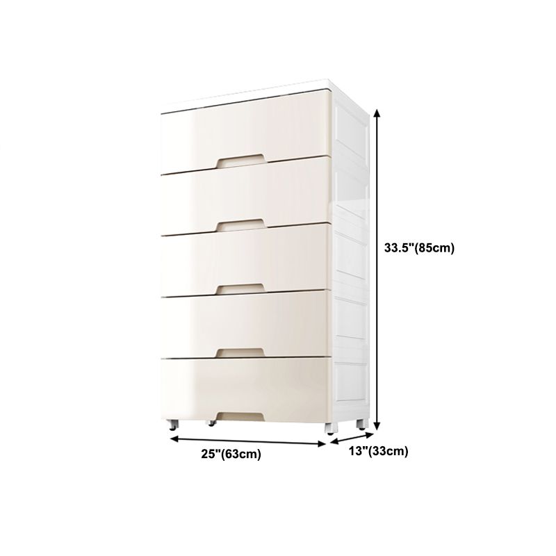 Lingerie Chest Contemporary Plastic Chest with Drawers for Bedroom Clearhalo 'Bedroom Furniture' 'Dressers & Chests' 'dressers_chests' 'furn' 'furn_dressers_chests' 'Furniture' 1200x1200_911e3f14-26ec-44ef-ab9c-c7134108a8d3