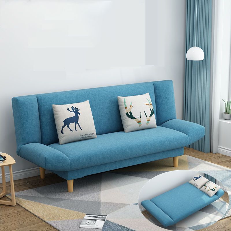 Tight Back Armless Settee Loveseat Convertible Fabric Settee Clearhalo 'furn' 'furn_sofas' 'Furniture' 'furniture_sofas' 'kitchen' 'kitchen_sofas' 'Living Room Furniture' 'Sofa' 'sofas' 1200x1200_9128ffa4-8a9d-410f-a14a-89d156b84e0e