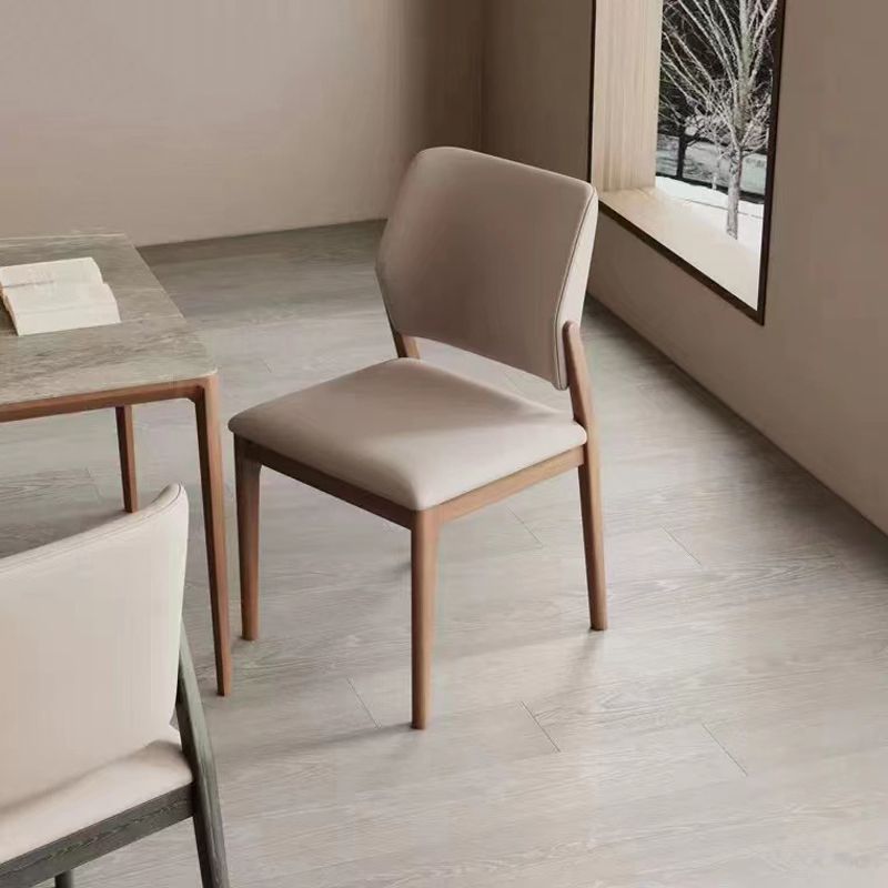 Open Back Dining Side Chair Industrial Solid Wood Dining Chair Clearhalo 'Dining Chairs' 'Dining Tables & Seating' 'dining_chair' 'furn' 'furn_dining_chair' 'Furniture' 'Kitchen & Dining Furniture' 1200x1200_912b1540-beec-4bdd-bff6-55fd9b28345b