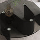 Ensemble de table basse sur pied en verre de table basse ronde moderne