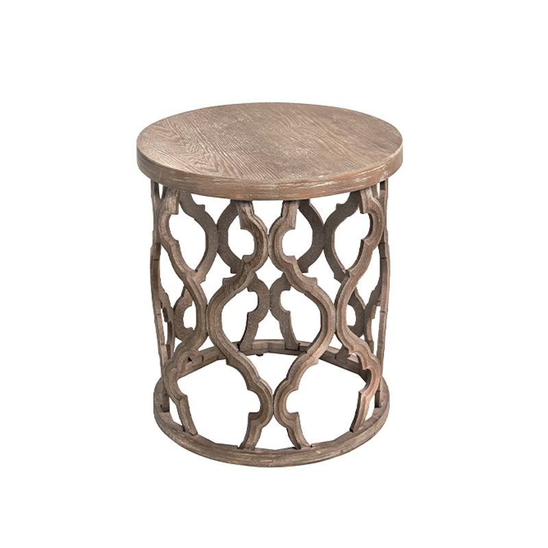 Rustic Style Antique Pedestal Coffee Table Round Wood Cocktail Table Clearhalo 'Coffee & Accent Tables' 'Coffee Tables' 'coffee_tables' 'furn' 'furn_coffee_tables' 'Furniture' 'furniture_coffee_tables' 'Living Room Furniture' 1200x1200_912d4f64-d054-4771-a6a8-816a24fcf138