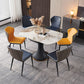 Luxury Sintered Stone Dining Table Round Table with Black Metal Base Clearhalo ' dining_table' 'Dining Tables & Seating' 'Dining Tables' 'furn' 'furn_dining_table' 'Furniture' 'furniture_dining_table' 'Kitchen & Dining Furniture' 'kitchen&dining_furn' 'kitchen' 'kitchen_dining_table' 1200x1200_912db6e0-f347-42cf-9404-b4817e32987a