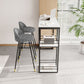 Modern Style Rectangle Sintered Stone Table Bar Counter Table for Home Clearhalo 'Bar Furniture' 'Bar Tables' 'bar_tables' 'furn' 'furn_bar_tables' 'Furniture' 'furniture_bar_tables' 'Kitchen & Dining Furniture' 1200x1200_913293a3-e9c2-4274-a420-76d88e163937