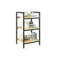 Modern Metal Etagere Shelf Bookcase Open Book Shelf for Study Room