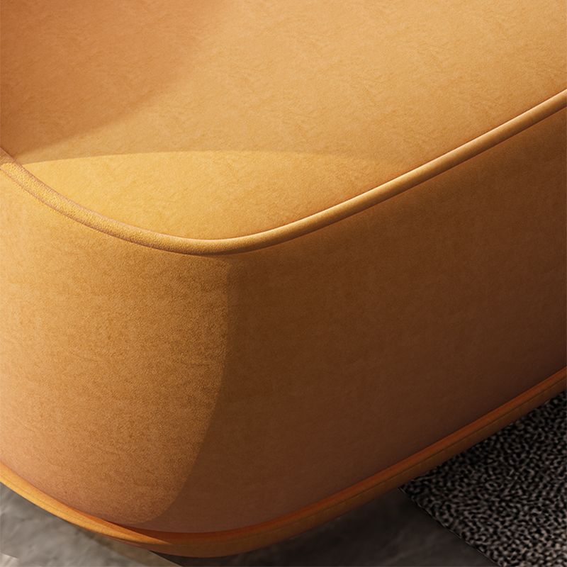 28.74 "L x 31,5" W x 29.13 "H Hedendaagse strakke rugarmloze stoel voor slaapkamer