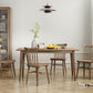 Rectangle Ash Wood Table Modern Dining Table in Walnut with 4 Legs for Restaurant Clearhalo ' dining_table' 'Dining Tables & Seating' 'Dining Tables' 'furn' 'furn_dining_table' 'Furniture' 'furniture_dining_table' 'Kitchen & Dining Furniture' 'kitchen&dining_furn' 'kitchen' 'kitchen_dining_table' 1200x1200_913e1ef3-1301-46b8-8b1b-f9dbb321b142