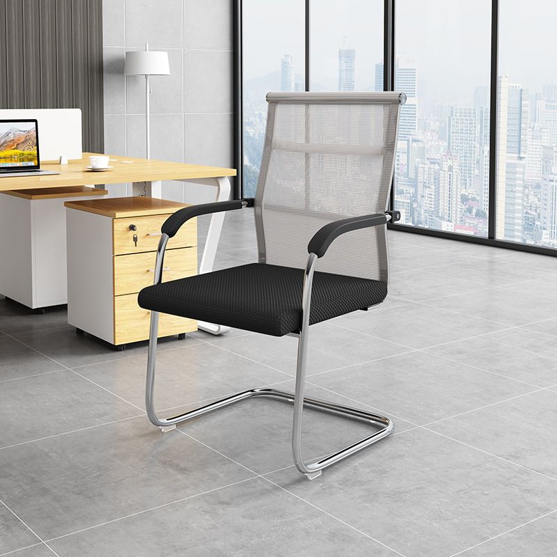 18"W Contemporary Office Chair Black Breathable AirGrid Desk Chair Clearhalo 'furn' 'furn_office_chair' 'Furniture' 'Office Chairs' 'Office Furniture' 'office_chair' 1200x1200_9140ba4a-1ebb-480e-9db7-ca20f80dac62