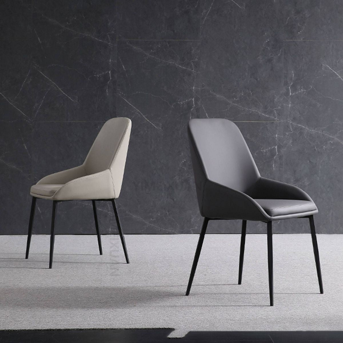 Sedia imbottita sala da pranzo casa finta sedia a braccio parsons