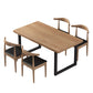 Modern 1/5 Pieces Dining Set Rectangle Wood Dining Table for Kitchen Clearhalo 'Dining Room Sets' 'Dining Tables & Seating' 'dining_room_set' 'furn' 'furn_dining_room_set' 'Furniture' 'furniture_dining_room_set' 'Kitchen & Dining Furniture' 1200x1200_91462482-6ecd-488e-86b2-240356b22451