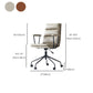 Contemporary Arms Included Task Chair Leather Desk Chair for Office Clearhalo 'furn' 'furn_office_chair' 'Furniture' 'Office Chairs' 'Office Furniture' 'office_chair' 1200x1200_91486b15-e6be-4f16-8b21-f35d623893e7