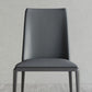 Industrial Upholstered Armless Chair Kitchen Parsons Dining Chair