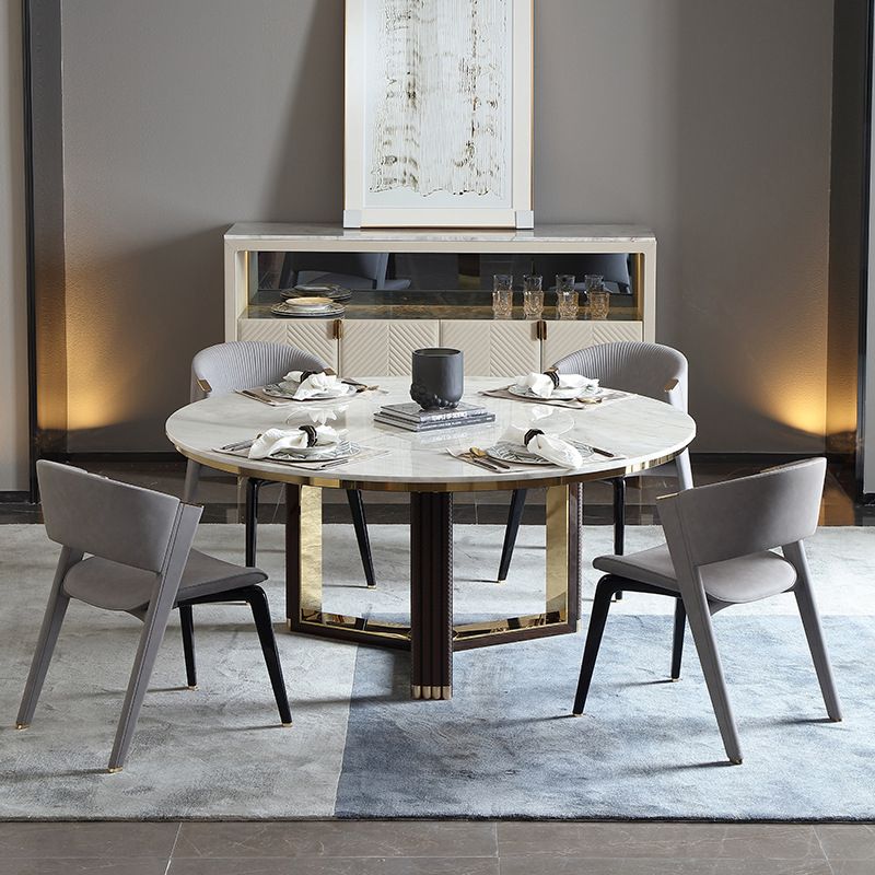 Industrial Upholstered Armless Chair Kitchen Open Back Dining Chair Clearhalo 'Dining Chairs' 'Dining Tables & Seating' 'dining_chair' 'furn' 'furn_dining_chair' 'Furniture' 'Kitchen & Dining Furniture' 1200x1200_914a9e32-89d4-4796-bc8c-6d0b0bc624d0