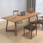 Minimalism Solid Wood Table for Restaurant Rectangle Table with Wood Pedestal Clearhalo 'Dining Tables & Seating' 'Dining Tables' 'dining_table' 'furn' 'furn_dining_table' 'Furniture' 'furniture_dining_table' 'Kitchen & Dining Furniture' 'kitchen' 'kitchen_dining_table' 1200x1200_914b218e-4ee2-4a03-8960-654564672ed8