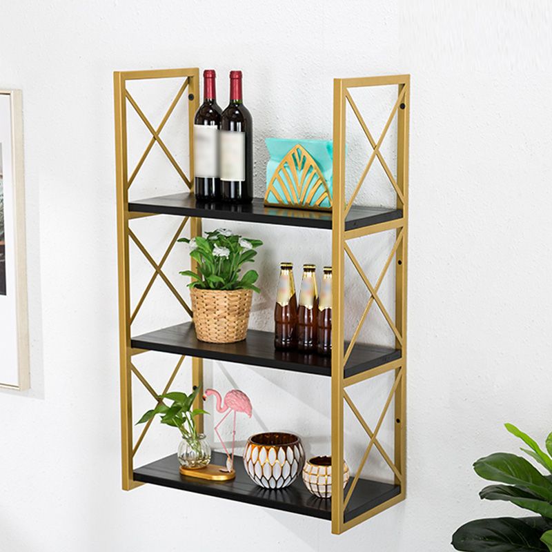 Industrial Style WoodBookshelf Wall Mounted Shelf Bookcase for Home Clearhalo 'Bookcases' 'furn' 'furn_bookcases' 'Furniture' 'furniture_bookcases' 'kitchen' 'kitchen_bookcases' 'Living Room Furniture' 'Office Furniture' 1200x1200_914b5cca-b04f-414e-ba17-57bfb4fdbc1a